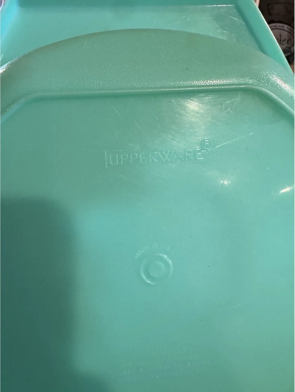 Vintage Tupperware Green Lot 4